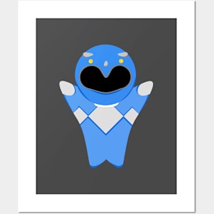 mini blue ranger Posters and Art